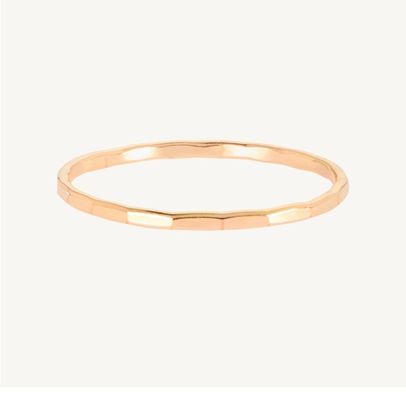 Catbird Jewelry - Catbird Classic Hammered Gold Ring Size 5